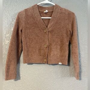 Abercrombie Kids Brown Cardigan Sweater